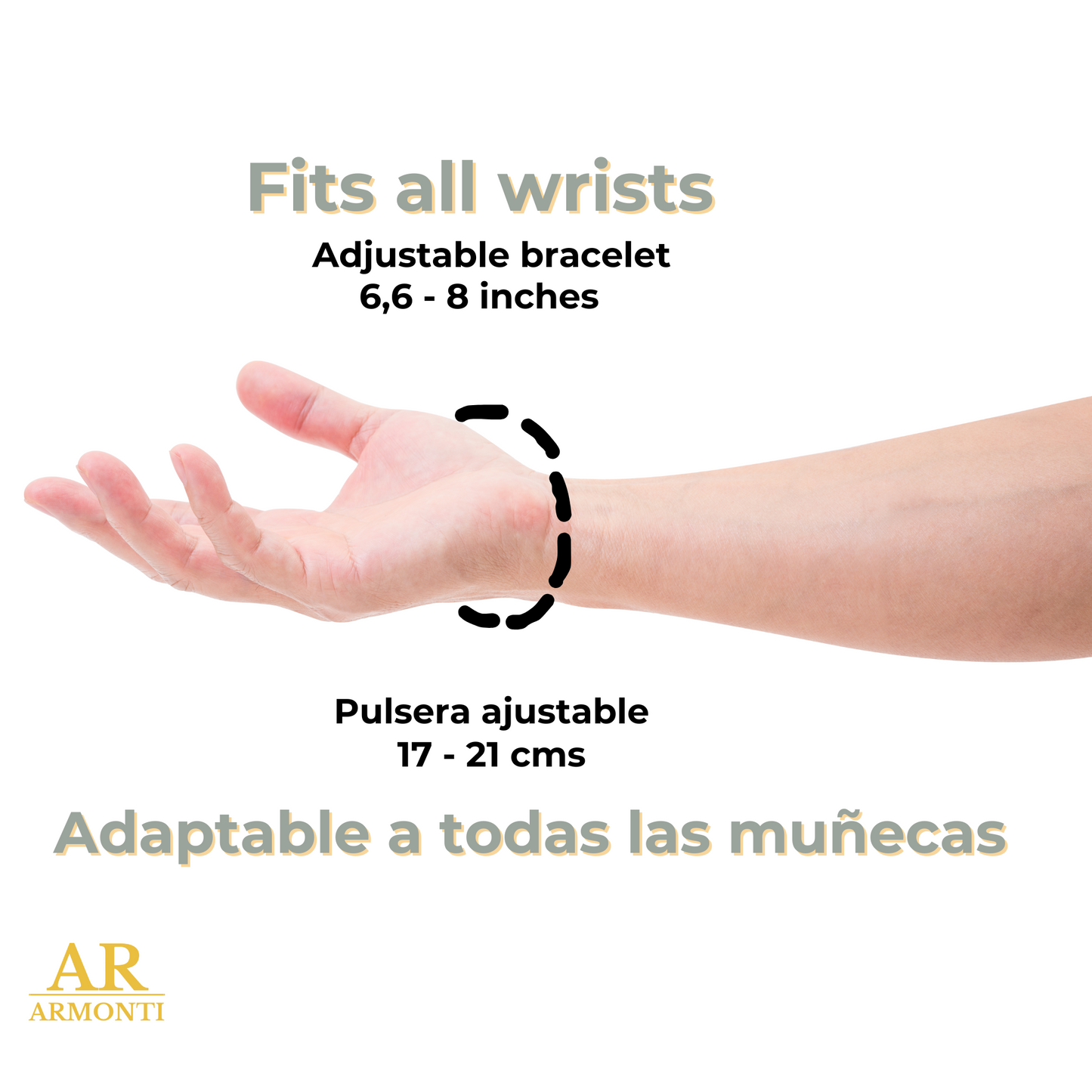 Pulsera MACRAMÉ gris hombre