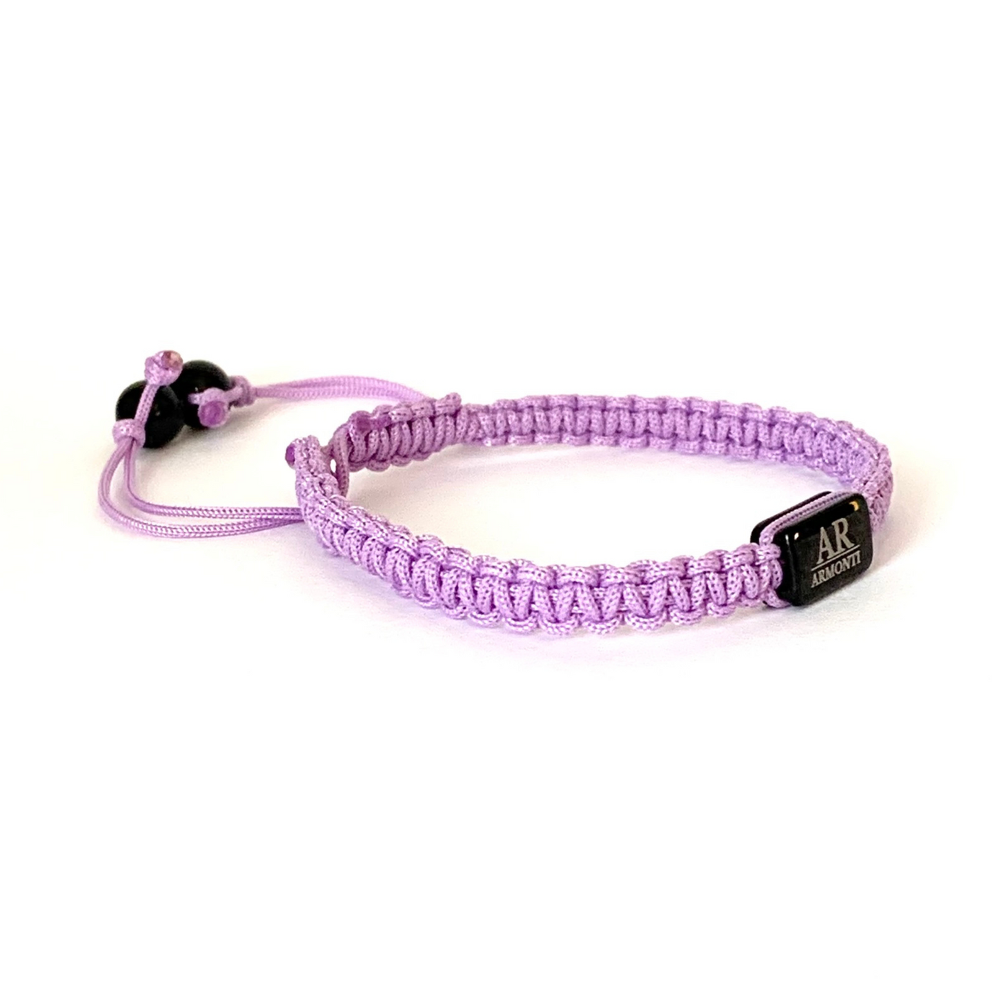 Pulsera violeta de MACRAMÉ mujer