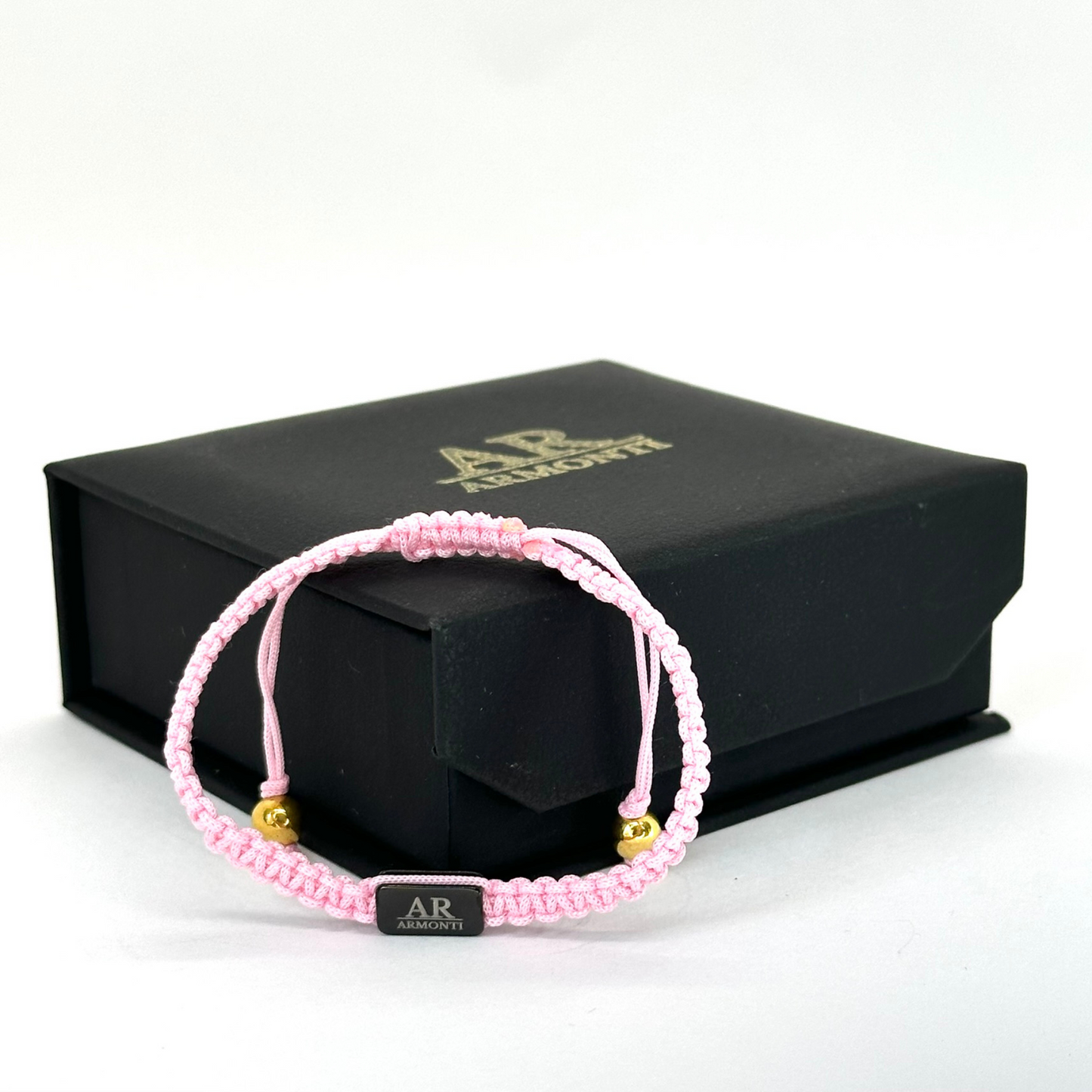Pulsera MACRAMÉ rosa MUJER