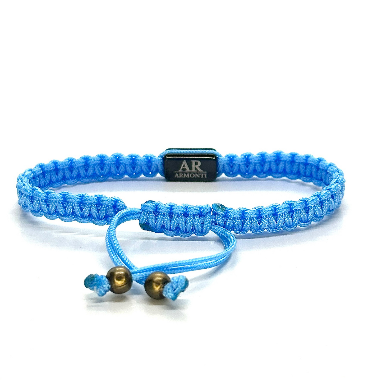 Pulsera azul turquesa de MACRAMÉ mujer
