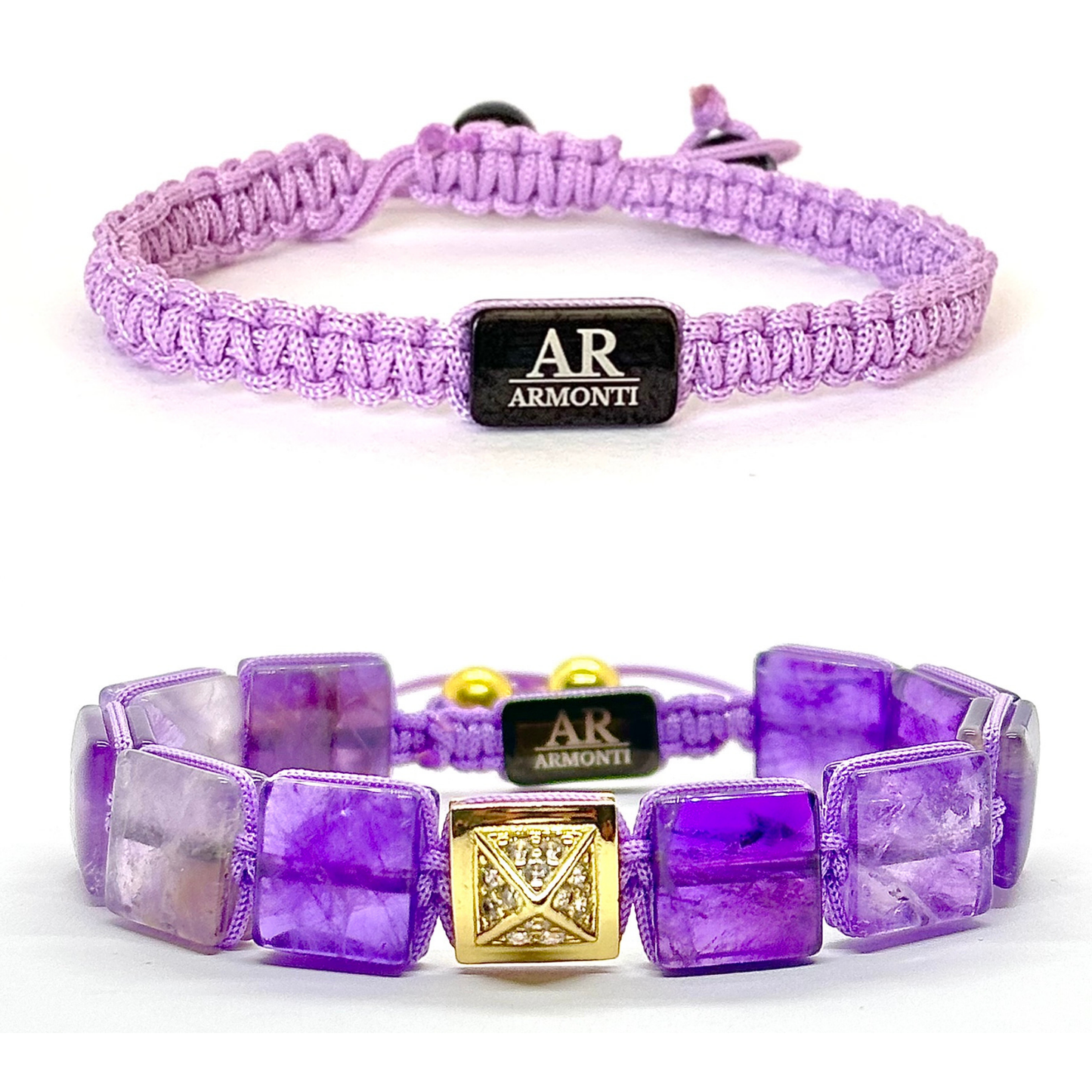 set de regalo AMATISTA Y MACRAMÉ para mujer set artesanal