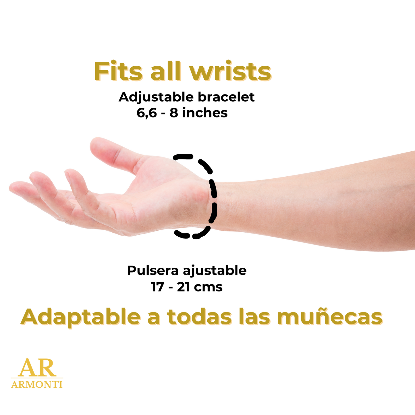 Pulsera piedra redonda LAPISLÁZULI para hombre