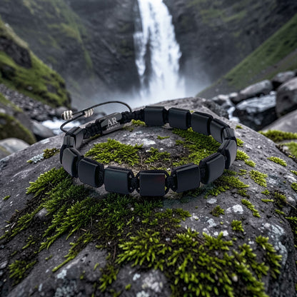 Men's Matte Onyx Bracelet by ARMONTI