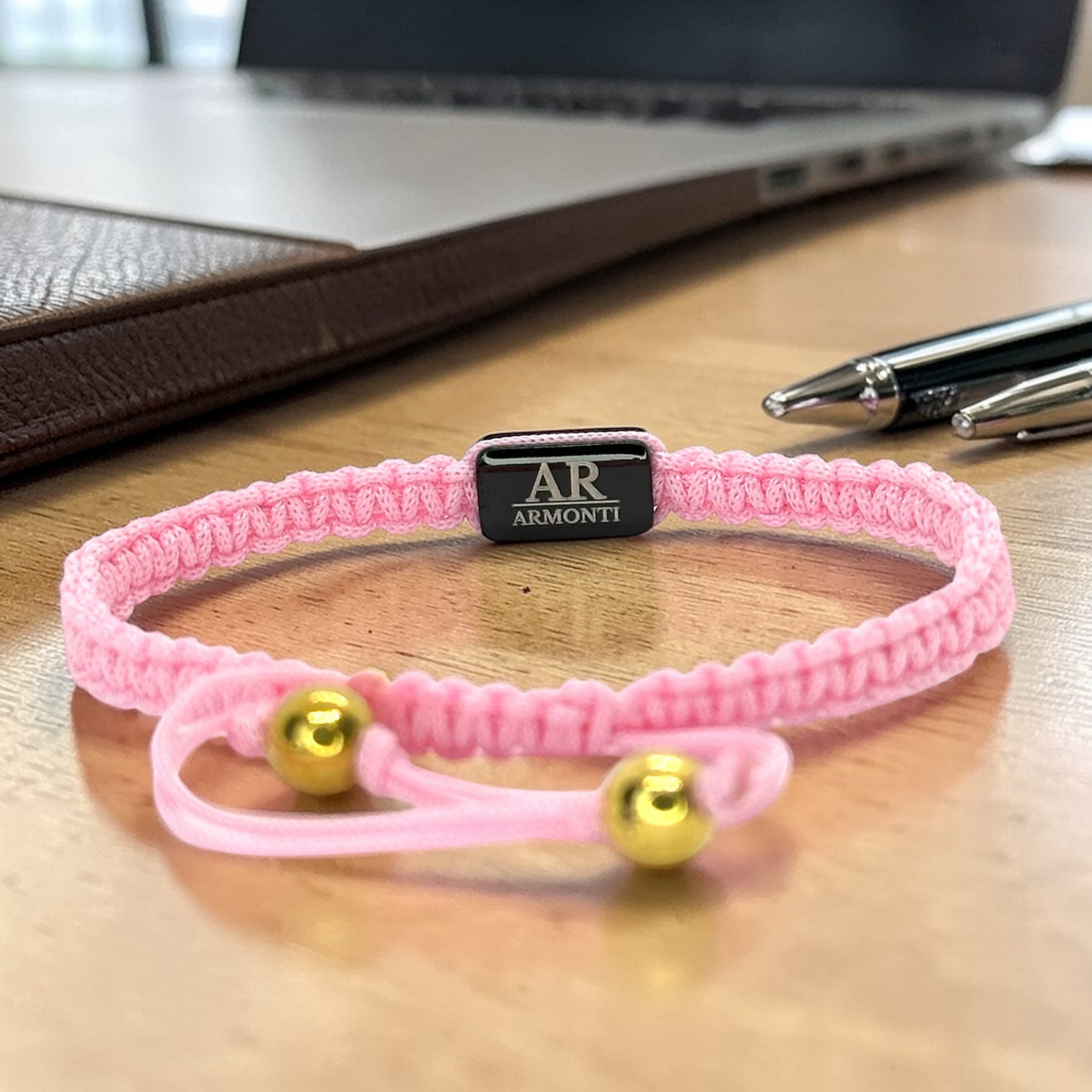 Pink MACRAMÉ bracelet for women