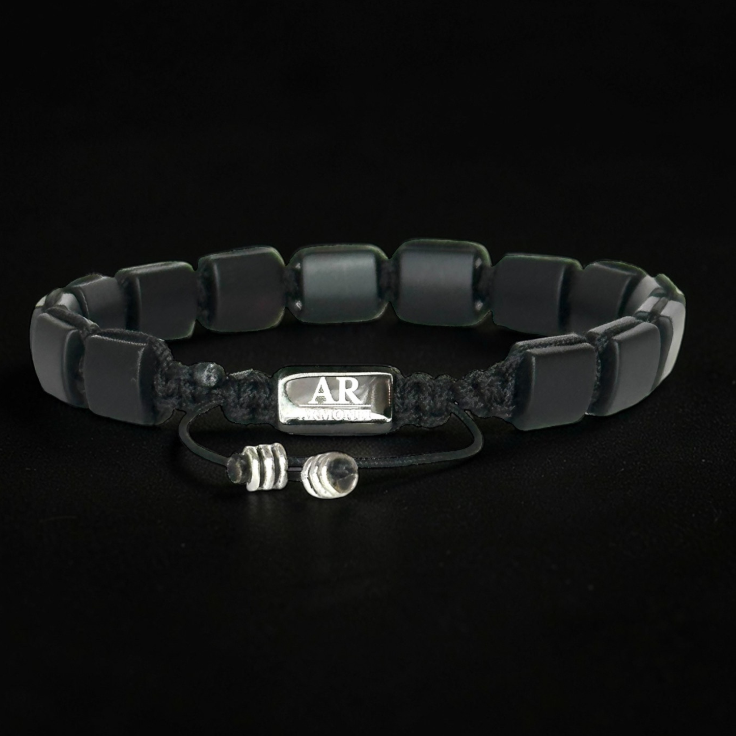 Men's Matte Onyx Bracelet by ARMONTI
