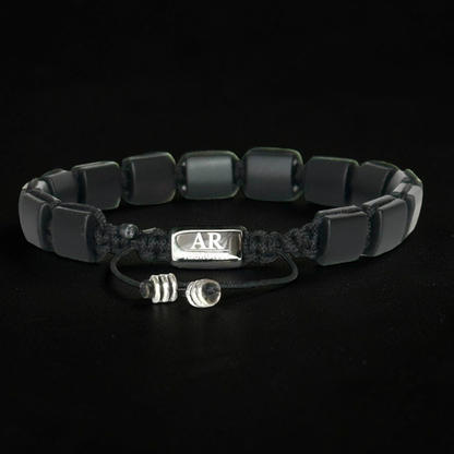 Men's Matte Onyx Bracelet by ARMONTI