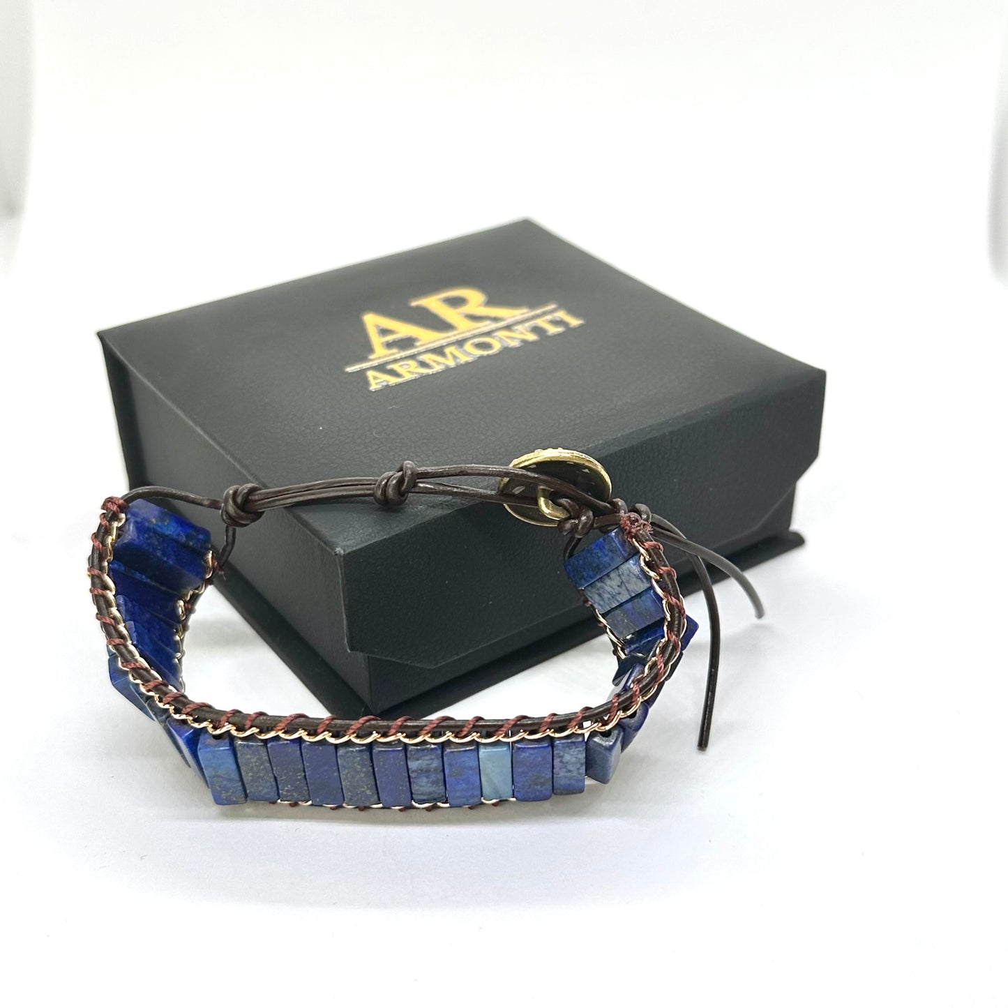 Pulsera lapislázuli primavera verano MUJER 13mm