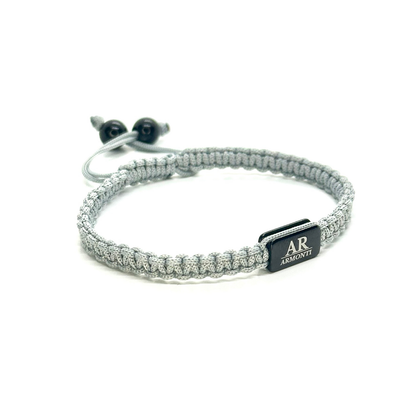 Pulsera MACRAMÉ gris hombre