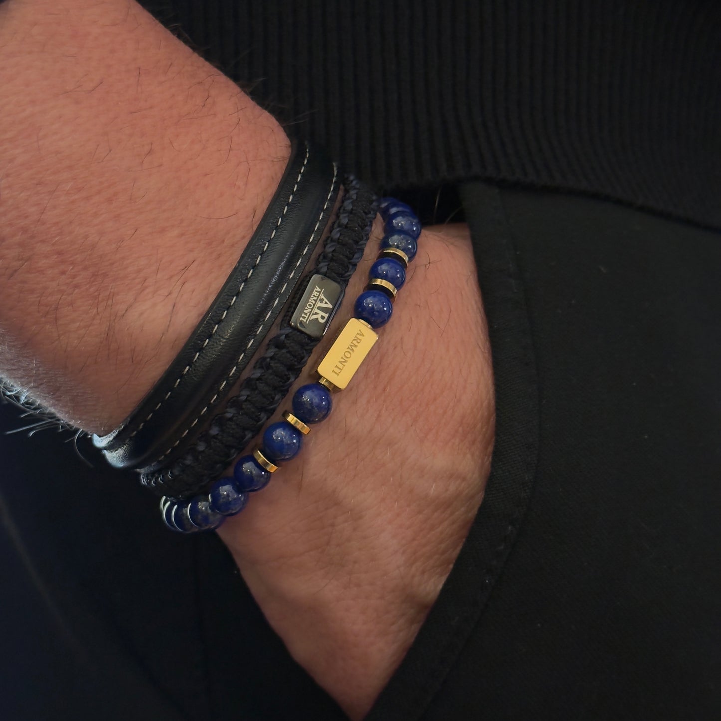 Pulsera de Lapislázuli de 6mm