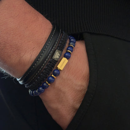Pulsera de Lapislázuli de 6mm