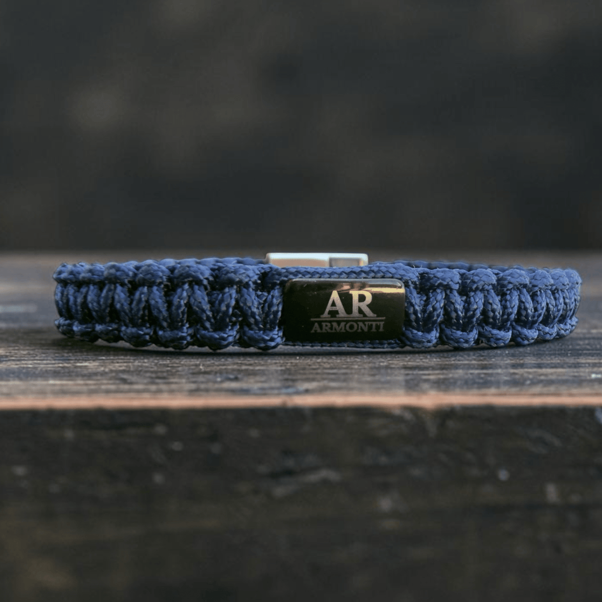 Pulsera macramé azul hombre - Pulsera de Macramé - ARMONTI