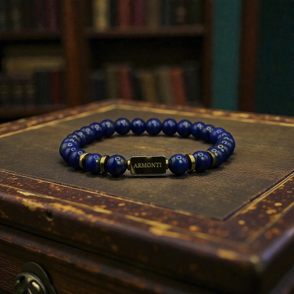 Pulsera de Lapislázuli de 6mm