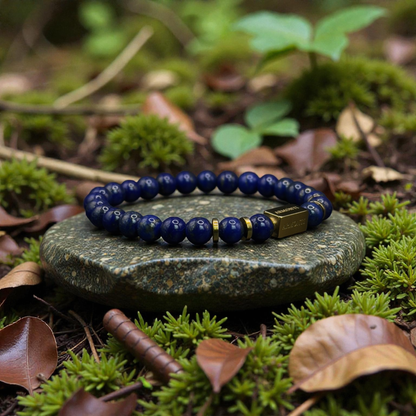 Pulsera de Lapislázuli de 6mm