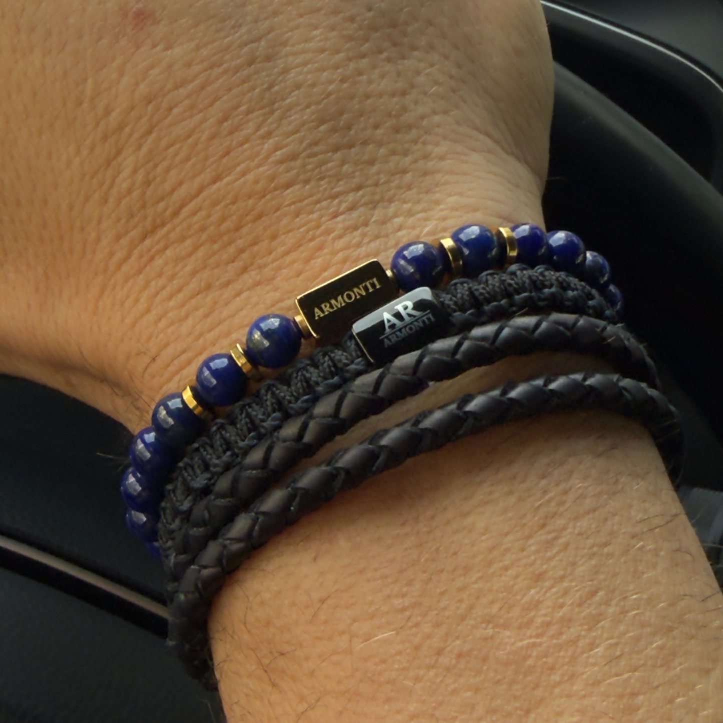 Pulsera de Lapislázuli de 6mm