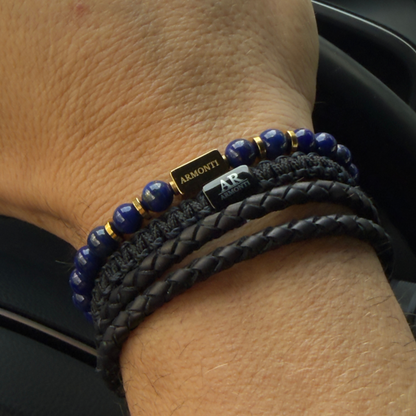 Pulsera de Lapislázuli de 6mm