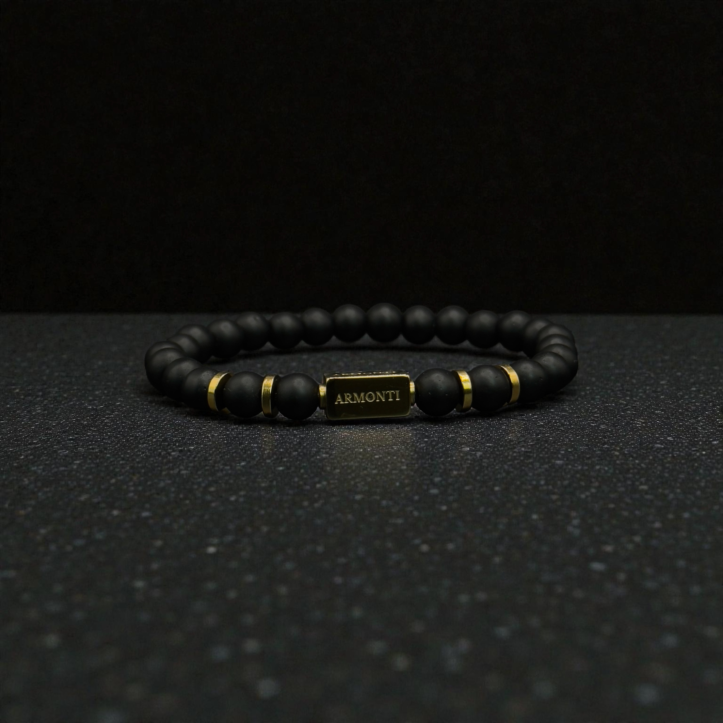 Pulsera onix matte 6mm premium