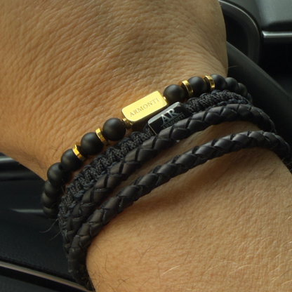 Pulsera onix matte 6mm premium