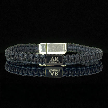 Pulsera MACRAMÉ negra hombre