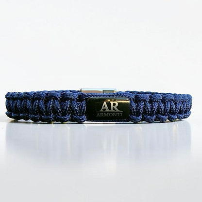 Pulsera de Macramé Azul para Hombre