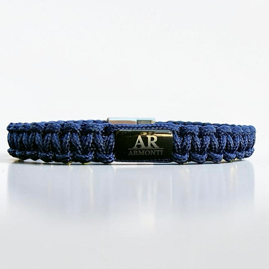 Pulsera de Macramé Azul para Hombre