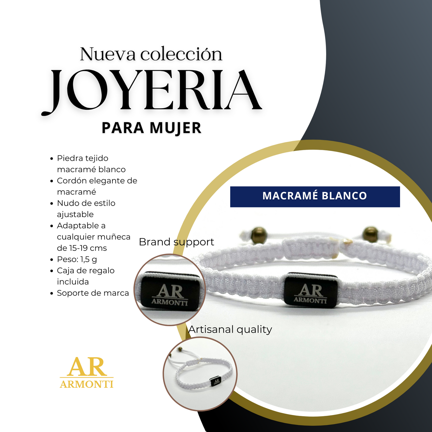 HOWLITA Y MACRAMÉ para mujer SET ARTESANAL