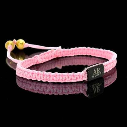 Pink MACRAMÉ bracelet for women